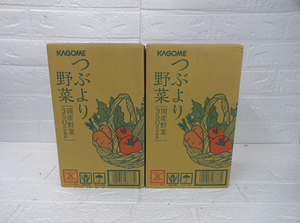 New Kagome Tsubu Vegetable 195g 15 pieces 2 boxes in total KAGOME Health directly served vegetable juice