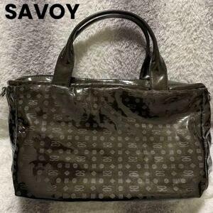 B9R SAVOY Savoy Bag Tote Bag Handbag Enamel Logo