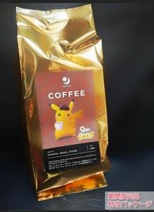 [New unopened] Limited time Pronto x Pokemon Collaboration Detective Pikachu Special Package Coffee (powder)