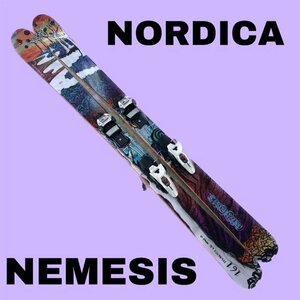 1 ◆ 289 NORDICA (Nordica) Nemesis Nemesis Free Ride Ski Board 161㎝ 133-98-123mm