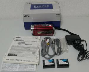 [Current item (junk)] JVC EVERIO Video Camera Everyo GZ -E333 Red