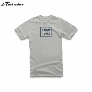 Alpine Stars T -shirt BOX TEE 19 Silver M Size] ALP8059175947964