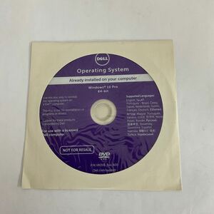 (E043) Unopened DELL Genuine Windows 10 Pro 64-Bit DVD disc only