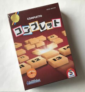 COMPLETTO Tile Card Game Board Game.