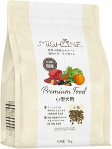 Mishwan MISHONE Dog Food For small dogs All ages -consumed raw materials domestic additive -free wheat gluten -free 1kg