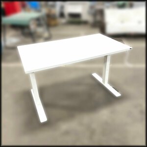 ◆ IKEA ◆ IKEA desk desk lifting type White used Sapporo