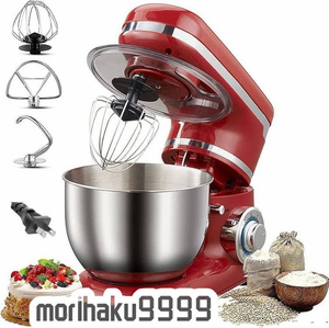 Commercial stand mixer desktop mixer stand mixer 5L Large capacity 7 -step speed adjustment 1200W per car/whisk/mixture/Easy confectionery/cake making