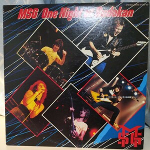Michael Shaencer Group Flying Legend / ONE NIGHT AT BUDOKAN Flying Legend / MSG Budokan Live Used Record Analog LP 2