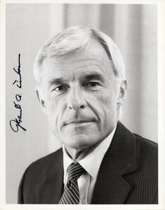 [UACCRD] Grant Tinker autograph ■ Former Chairman of the US NBC TV ●