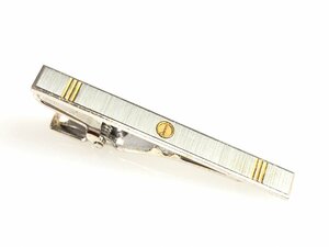 Dunhill dunhill tie pin glossy silver color x gold color YMA-1183