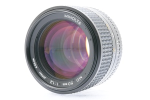 MINOLTA MD 50mm F1.2 MDマウント ミノルタ MF一眼レフ用 標準単焦点レンズ
