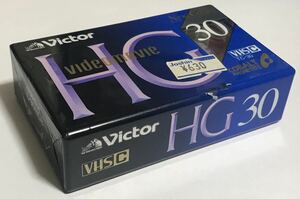 VHS-C Cassette Victor TC-30HGD New, 1 unopened