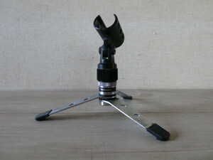 [Used goods] Technics "RP-3010" mini microphone stand * Rare / folding tripod / vintage distribution folding