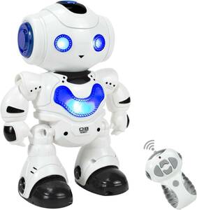 HUANG YEM robot radio control robot toy Radio control robot for the first time robot Children's Toy Dance Music Rai