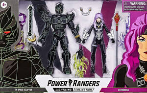 Power Ranger Hazu Blow Lightning Collection 7 inch SMP (Mega Ranger Yugante) Mini Plastic