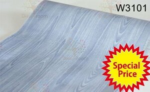 Wood -grained Shiraki gray W3101 Wallpaper Seal Antique Wooden Remake Cover Plate Wall Sticker Waterproof 45cm x 10m