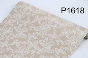[50m] P1618 Flower pattern pattern wallpaper seal renovation multi -purpose wall sticker removed remake sheet