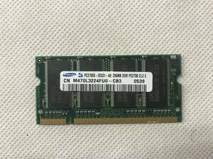 [Memory] SAMSUNG 256MB DDR PC2700 CL2.5 [Used]