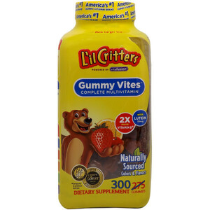 Increased! 300 multi vitamin mineral gummy candy for children