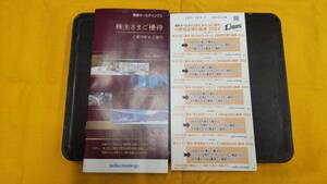 17516 Seibu Holdings Seibu Railway Shareholder Autumn Stocklet Books + Uchino -designated seat vouchers