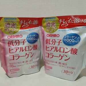 Orihiro Low Molecular Hyaluronic acid collagen 180 x 2 bags