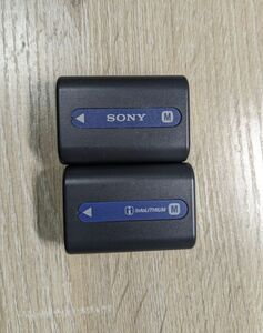 Sony NP-FM55H NP-FM50 Genuine battery 2 pieces