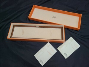 ■ BOX &amp; Anonymous Gala Accessories Former for Genuine Hermes Watch ■ HERMES Box. Case. Box