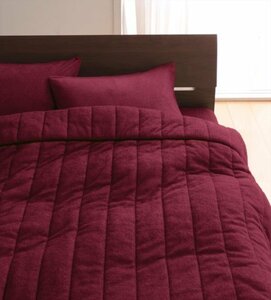 Towel ground towel blanket Single item (quilkocket skin comforter) queen size-wine red/100%cotton pile can be washed