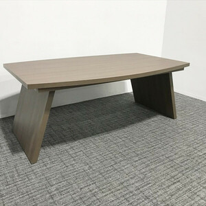 Meeting table finished product width 1800 back 1100 high 720 FMS Inoue safe TM-864688A