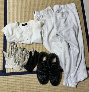 Assorted set for baseball club practice clothes, etc