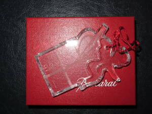 ● Baccarat ● Christmas Ornament ● 1997 ● Boxed ● Quick decision ●