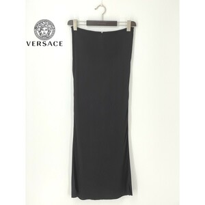 A7864/Pole beauty Spring/Summer Gianni VERSACE COUTURE Versace Medusa Maxi Length One Piece Top Bear Top 40m Black/Ladies