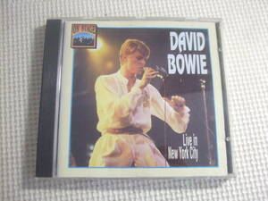CD ☆ David Bowie/"Live in New York City" ☆ Used 25