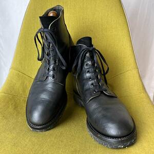 THE REAL MCCOY'S Real McCoy's Field Shoes Horse Hide Lace Up Boots 9.5D 27.5 28.0 equivalent leather shoes