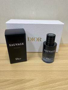 H Dior Sovage Sauvage Audo Ware Perfume Remaining 80 % or more 60ml Christiandior Current item with box