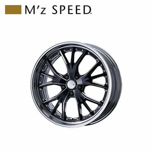 M'z Speed ​​JJ Launcher 20 × 8.0J PCD114.3 5H +35 Machining/Black 20 inch casting 2 piece aluminum wheel