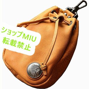 Upper cowhide bike bag shoulder bag Genuine leather large capacity waist bag