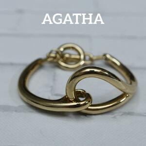 [Anonymous delivery] Agatha Agata bracelet gold chain 6