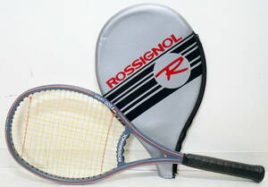 ▲ (R603-B79) Rossignol Rosigno F200 Carbon carbon L4 1/2 No.4 With tennis racket cover