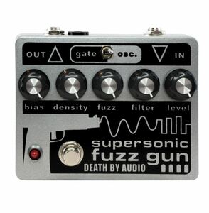 DEATH BY Audio Supersonic FUZZ GUN Unused New Death Vydio Fazed Distortion Guitar Effector