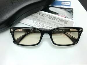 New Ray-Ban RX5017A-2000 (1) Glasses Light Brown 20% With Special Case With UV Sunglasses Genuine Dragon Ash Furuya Wear RB5017A