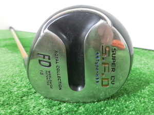 ♪ ROYAL COLLECTION Royal Collection SUPER CV SFD Type-H? W Fairway Wood 15 °/ Shaft AXIV FLEX-? G5168 ♪ ♪