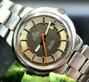 Vintage OMEGA &amp;quot;Dynamic&amp;quot; Geneve 1960's Automatic Men's Watch W/ Orig Bracelet !! 海外 即決