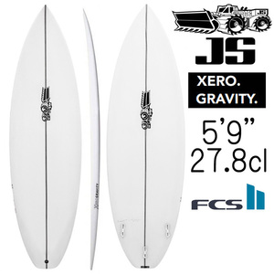 JS Surfboard Zero Gravity Model 5'9 × 19 × 2 3/8 27.8L / JS Industries Xero Gravity JS-XEROGRA-59B