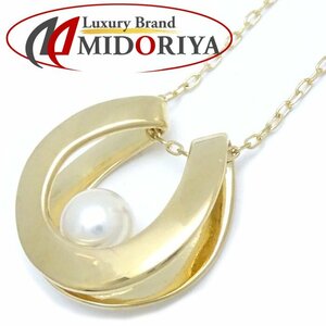 Mikimoto Mikimoto Necklace Pearl 6.8mm 1 pearl K18YG Yellow Gold/291489 [Used]