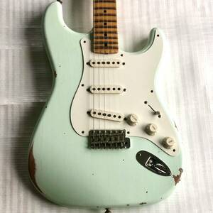 New old -fashioned product Fender USA Custom SHOP '58 Strat Relic 2022/Surf Green