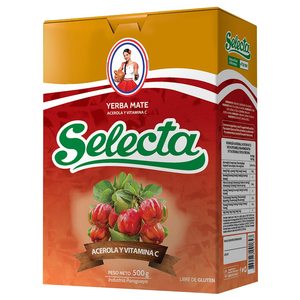 Green Mate Tea (Acerola) Selector Selecta Yerba Mate Acerola Y Vitamina C 500g