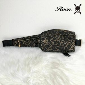 ROEN Loen Body Bag embroidery Skull Leopard Leopard print