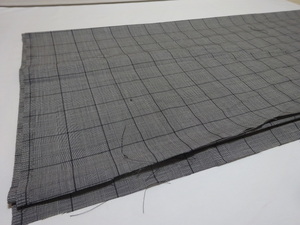 Japanese poly -based check pattern fabric 2.5m G063