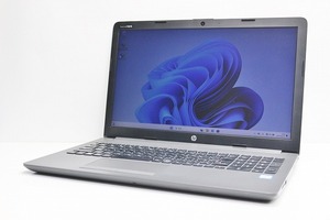 Laptop PC Windows11 used high -spec HP 250 G7 15.6 inch 8th generation Core i7 Memory 8GB SSD256GB Windows10 DVD multi -camera